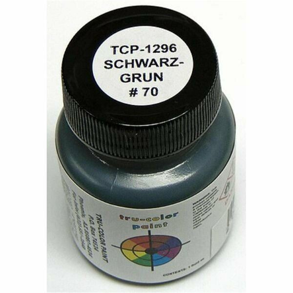 Tru-Color Paint No.70 Paint, German Schwarzgrun TCP1296